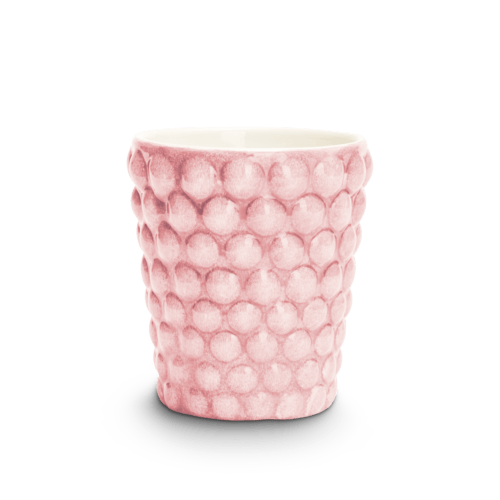 Mateus bubbles mugg i rosa.