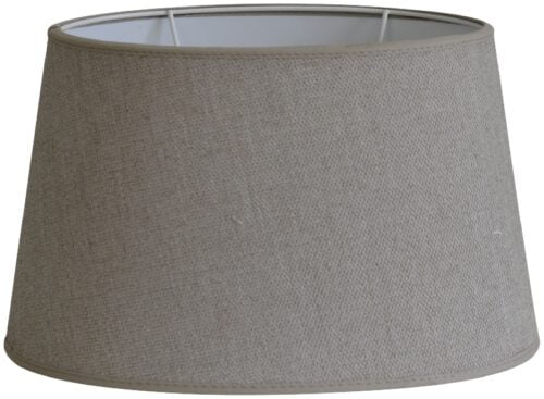 Lampskärm Oval Linne 30 cm
