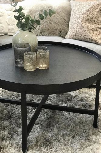 Soffbord jabulet 90 cm i svart från NXT Interior