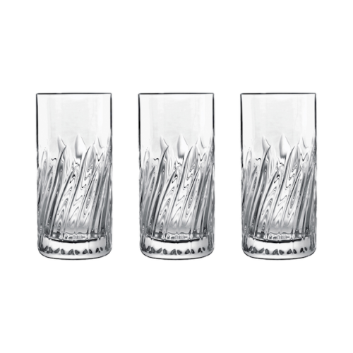 Tre stycken shotglas som säljer i 6-pack