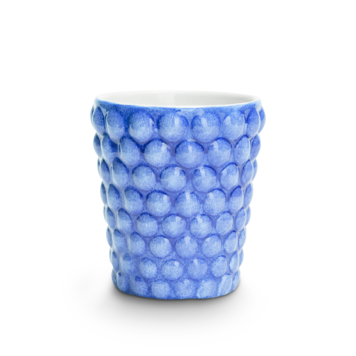 Mateus mugg bubbles ljusblå.