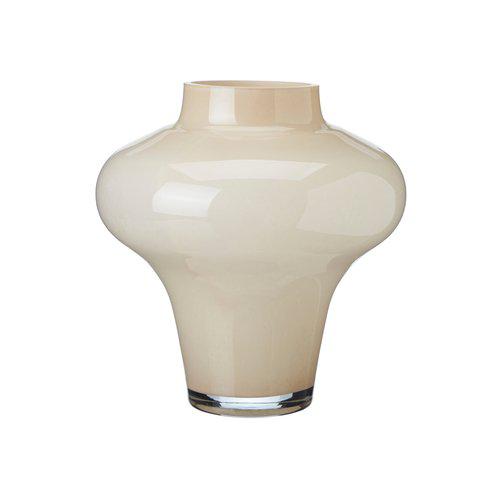 Stor beige vas Sphere