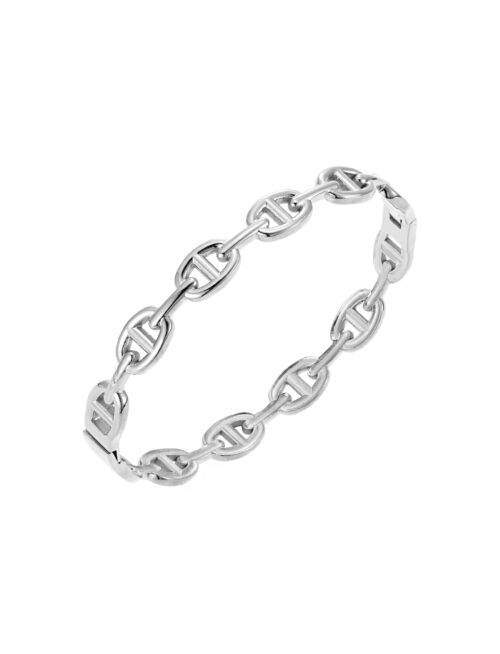 Armband Pattern Bangle i silver från by Jolima.