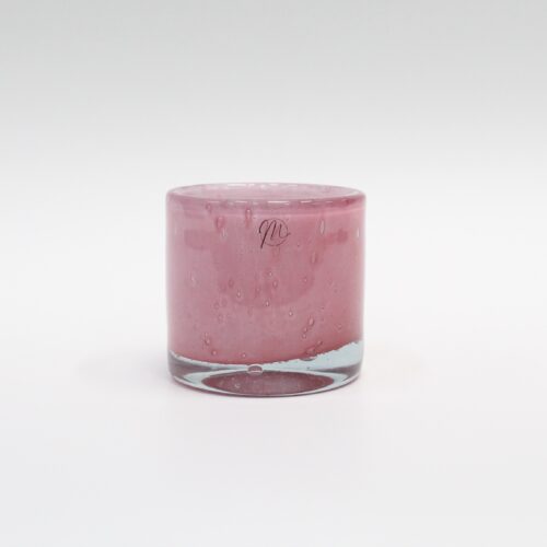Ljuslykta Unik i rosa från Milton Home.