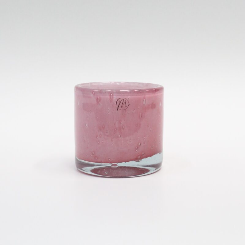 Ljuslykta Unik i rosa från Milton Home.