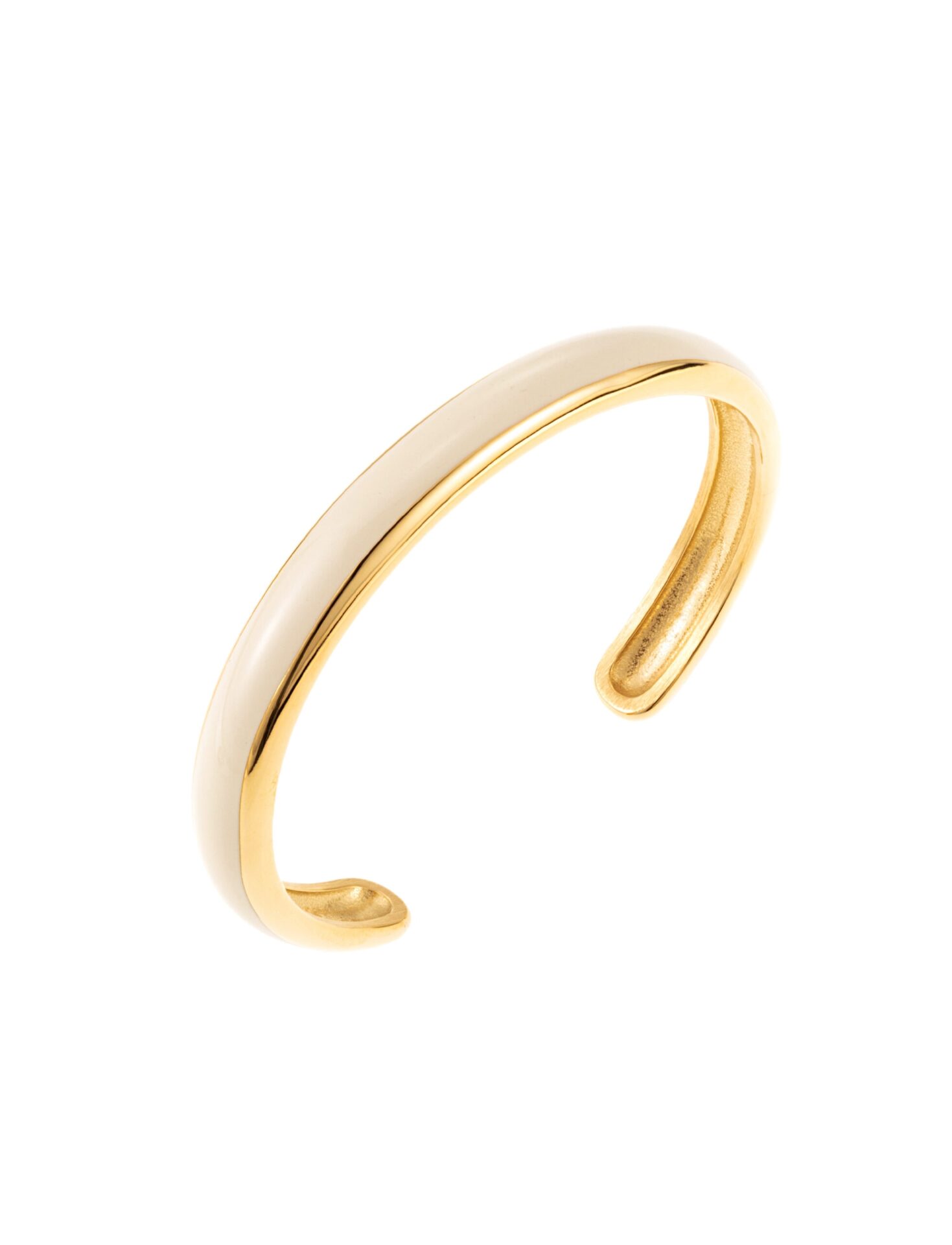 Produktbild på armband Lissabon i guld/sand från by Jolima