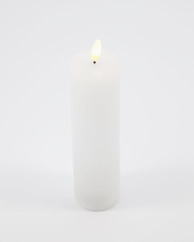 Blockljus LED vit