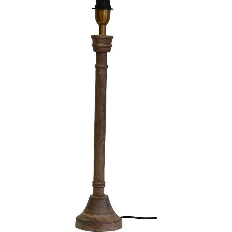 Brun lampfot Nottingham på 62cm från Hallbergs beslysning