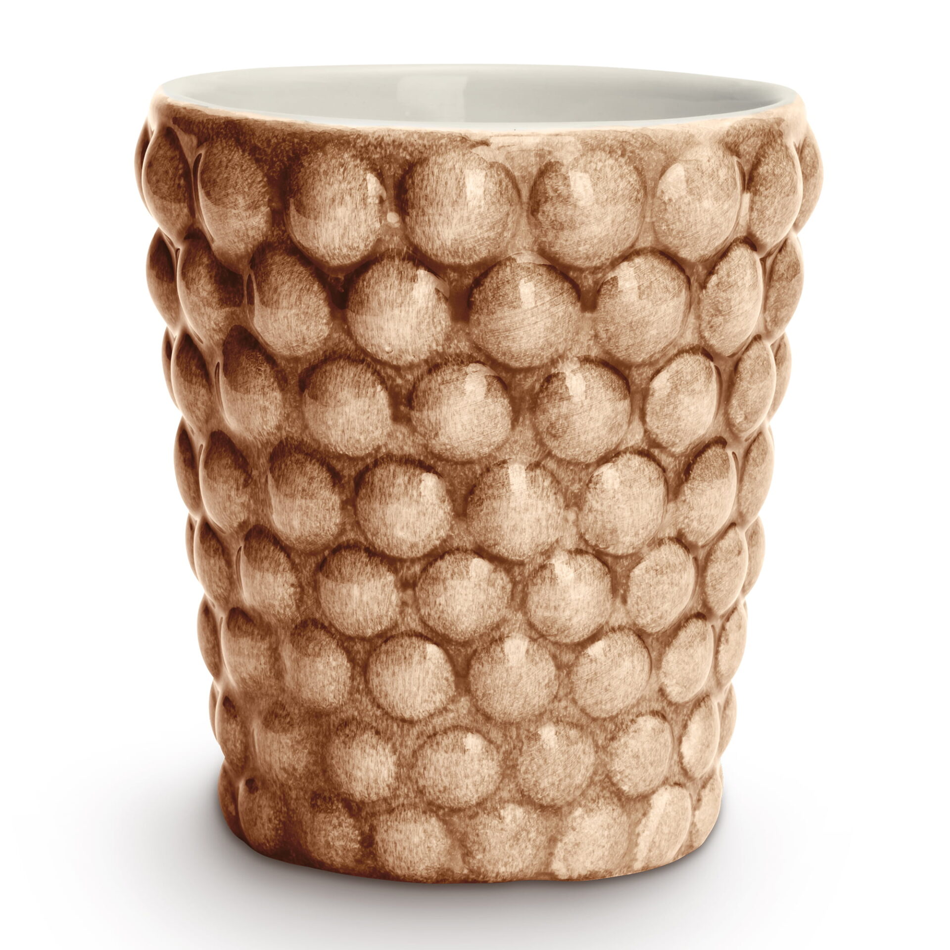 Mateus bubbles mugg i färgen cinnamon.