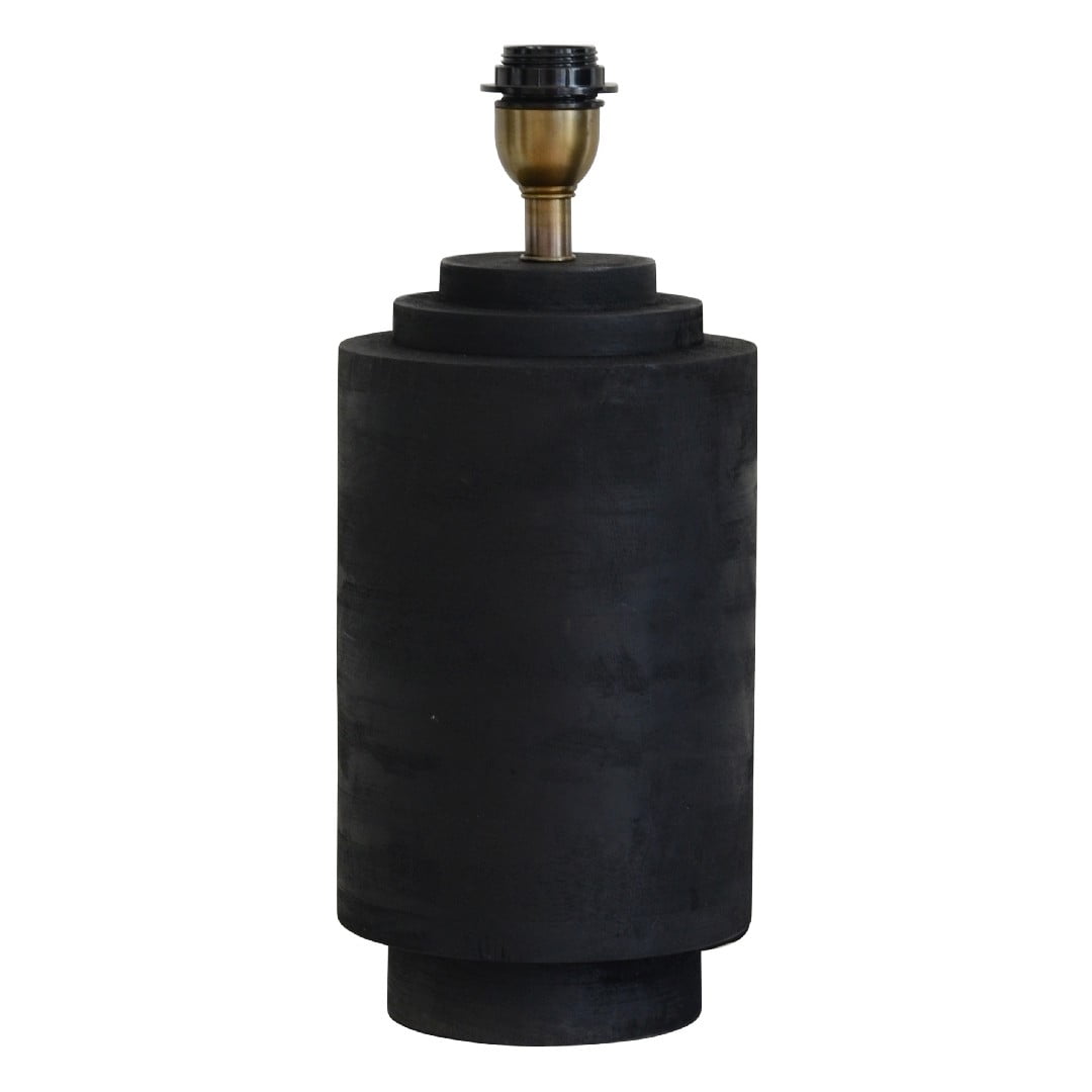 Lampfot Columna M Svart