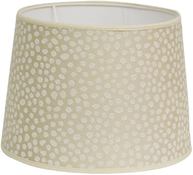 Lampskärm mönstrad sand 30 cm