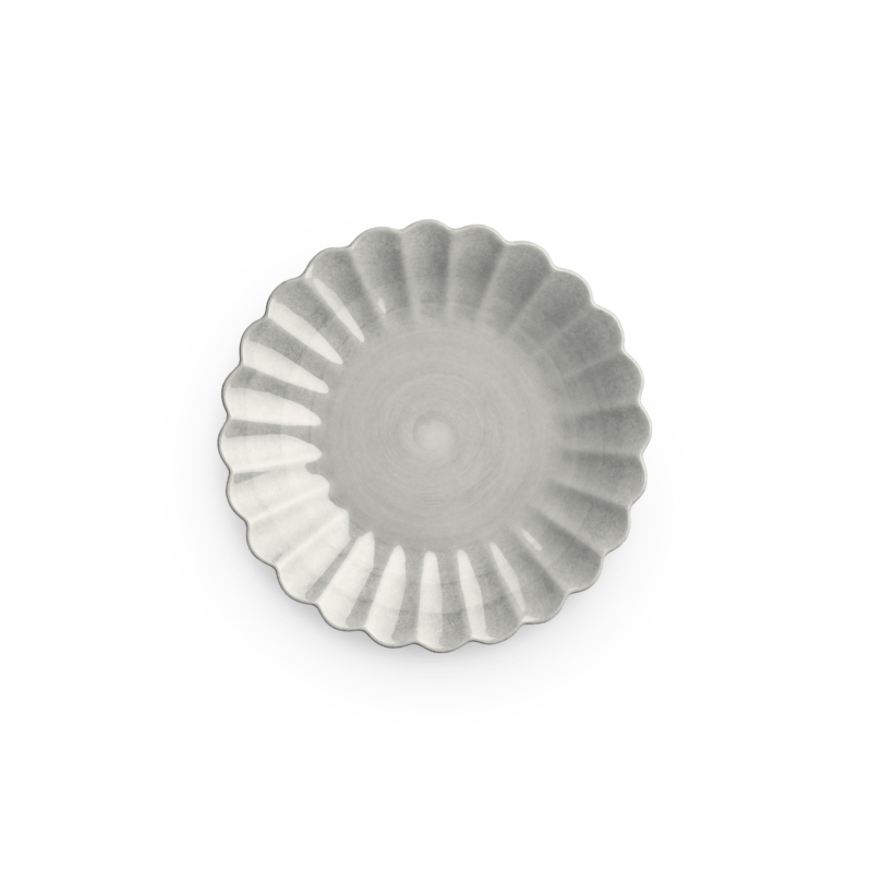 Mateus tallrik Oyster 20 cm grå