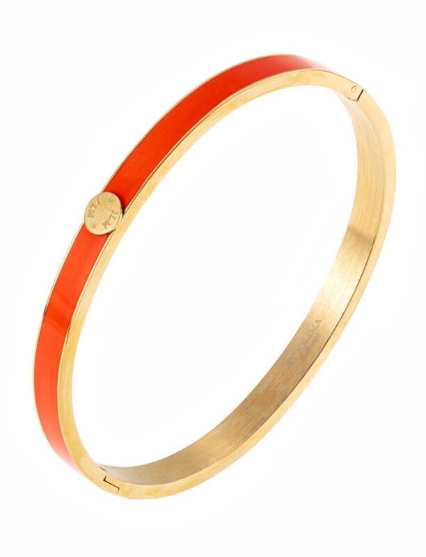 Hos oss på Lantliv i Leksand kan du hitta den sista lilla detaljen som fulländar din outfit bland annat detta fina Palermo bangle nude/gold