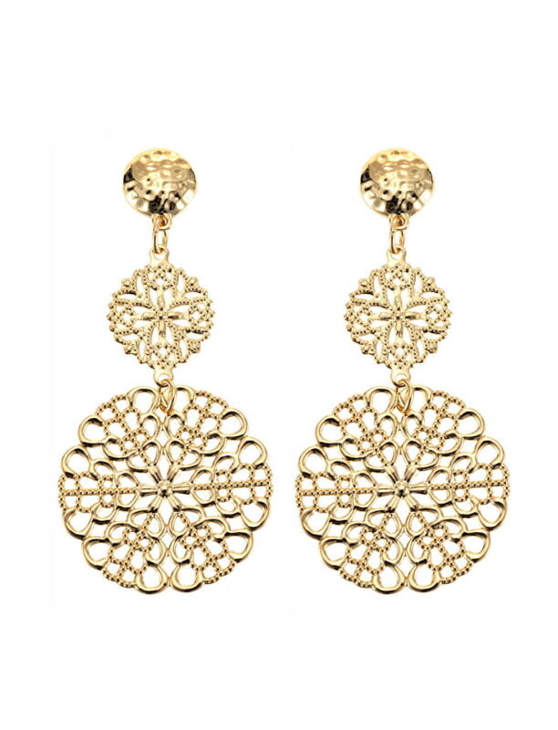 Puerto earring gold