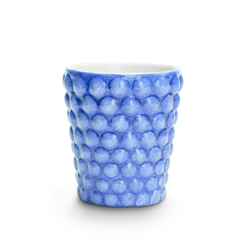 Mateus mugg bubbles ljusblå.