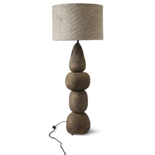 Lampa Liora i brun/natur.