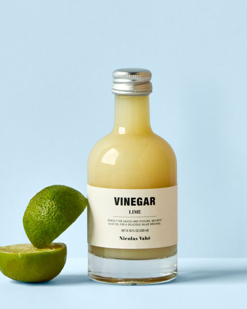 Vinäger med smak av lime från Nicolas Vahé.