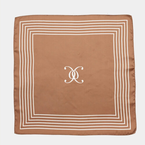 Scarf Elle i kamelbrun från Bow19.